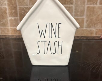 Wine Stash Rae Dunn Bank