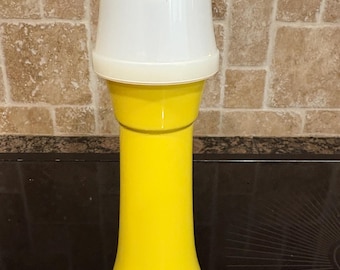 Vintage Tupperware Mustard Pump W/Lid