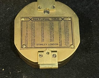 Heavy Brass Decorative Compass Reproduction
