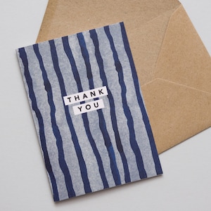 Dankeskarten-Pack / Blaue Dankeskarten Hochzeit / Dankeskarten-Set / Dankeskarten Multipack / Lustige Dankeskarten / Danke Baby