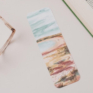 Scotland Beach Bookmark - Brighouse Bay Landscape Bookmark - Book Lover Gift - Nature Bookmark