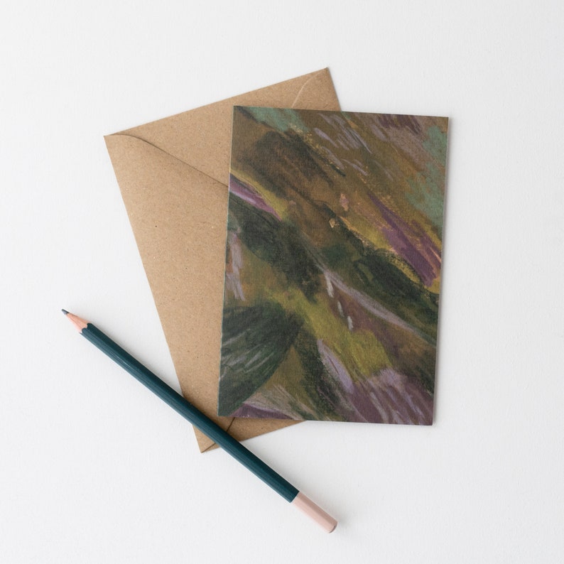 Abstract Blank Card Set Note Card Set Blank Card Set Just Because Card Wild Textures image 3