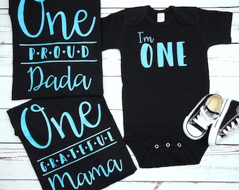 baby boy first birthday t-shirt