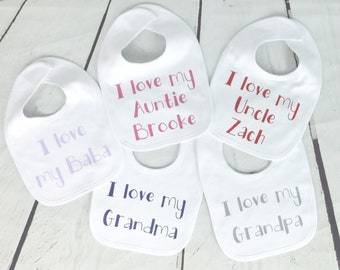 custom baby bibs embroidered