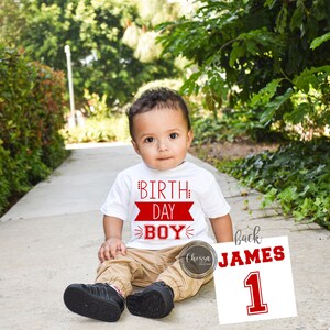 1st Birthday Boy One Year Old Boy Birthday Outfit, First Birthday, Royal Blue, Chessa Creations Original