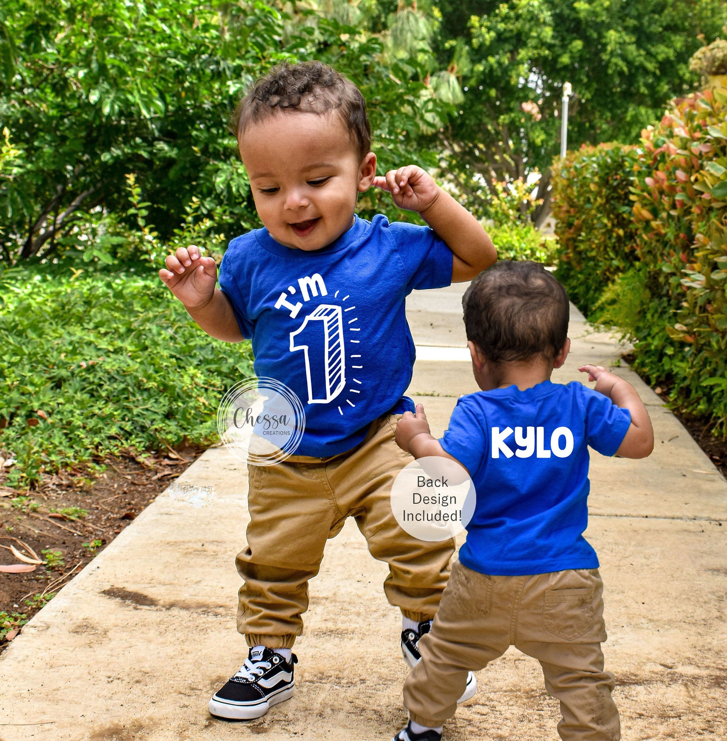 Personalized first birthday shirt boy on sale