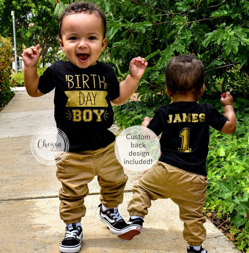 1st Birthday Boy One Year Old Boy Birthday Outfit, First Birthday, Royal Blue, Chessa Creations Original