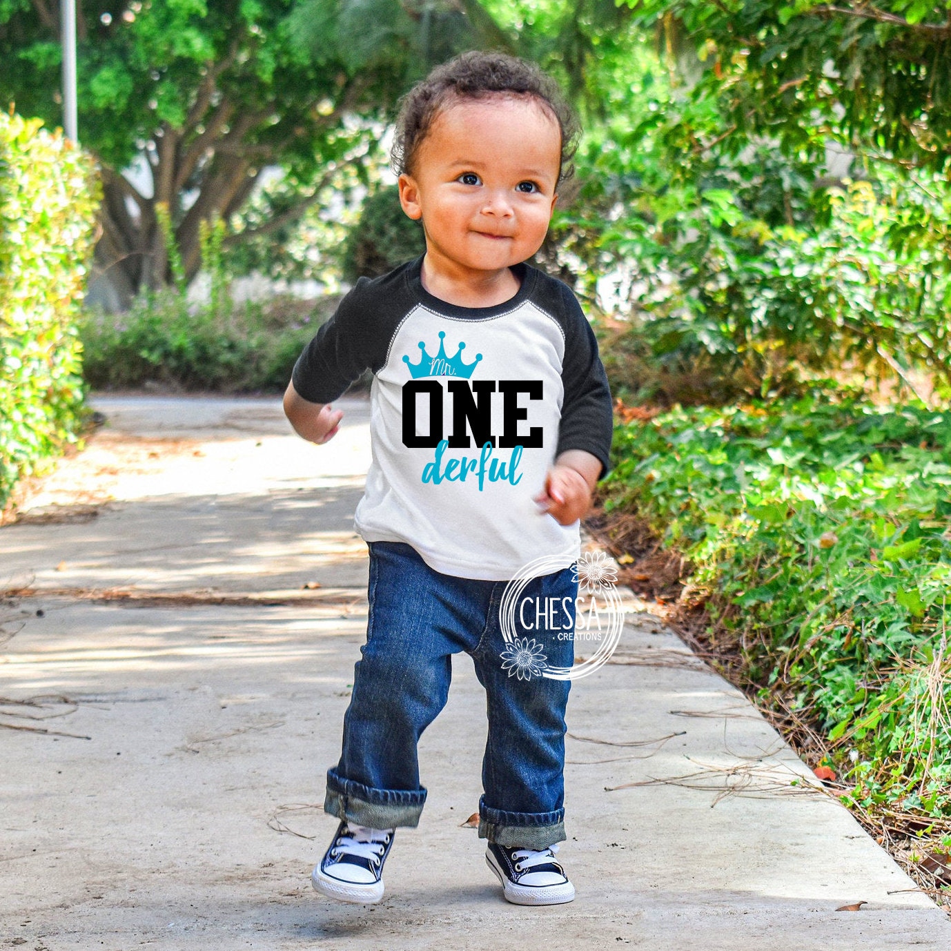 1st Birthday Boy One Year Old Boy Birthday Outfit Mr. Onederful