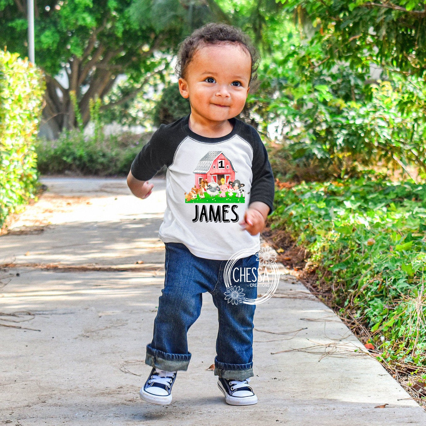 Barnyard birthday shop outfit boy