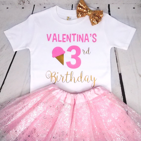 ANY NAME BALLERINA Birthday TSHIRT 1st 2nd 3rd 4th 5th OUTFIT TOP Girls Dress UK