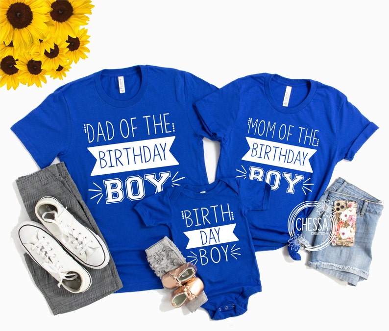 1st Birthday Boy One Year Old Boy Birthday Outfit, First Birthday, Royal Blue, Chessa Creations Original