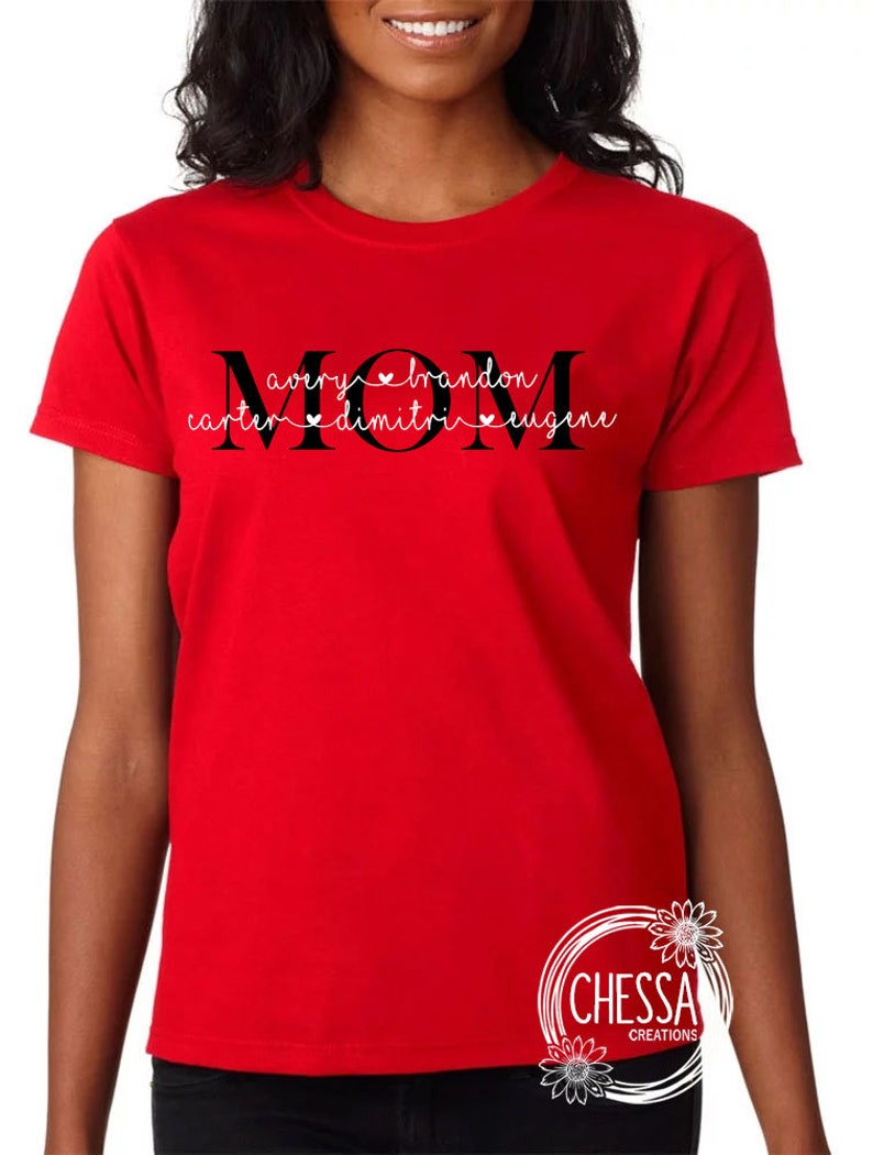 Custom Kids Shirt, Toddler T Shirt, Baby Bodysuit, Youth, Adult T-Shirt, ALL SIZES AVAILABLE!, Red, Orange, Blue, Gree, Full Color Image