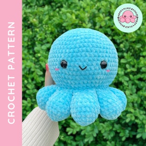 CROCHET PATTERN | Giant Octopus Plushie