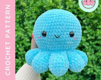 CROCHET PATTERN | Giant Octopus Plushie