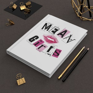 Meangirls Lindsay Lohan Rachel McAdams Lacey Chabert Amanda Seyfried TV Show Hardcover Journal Matte