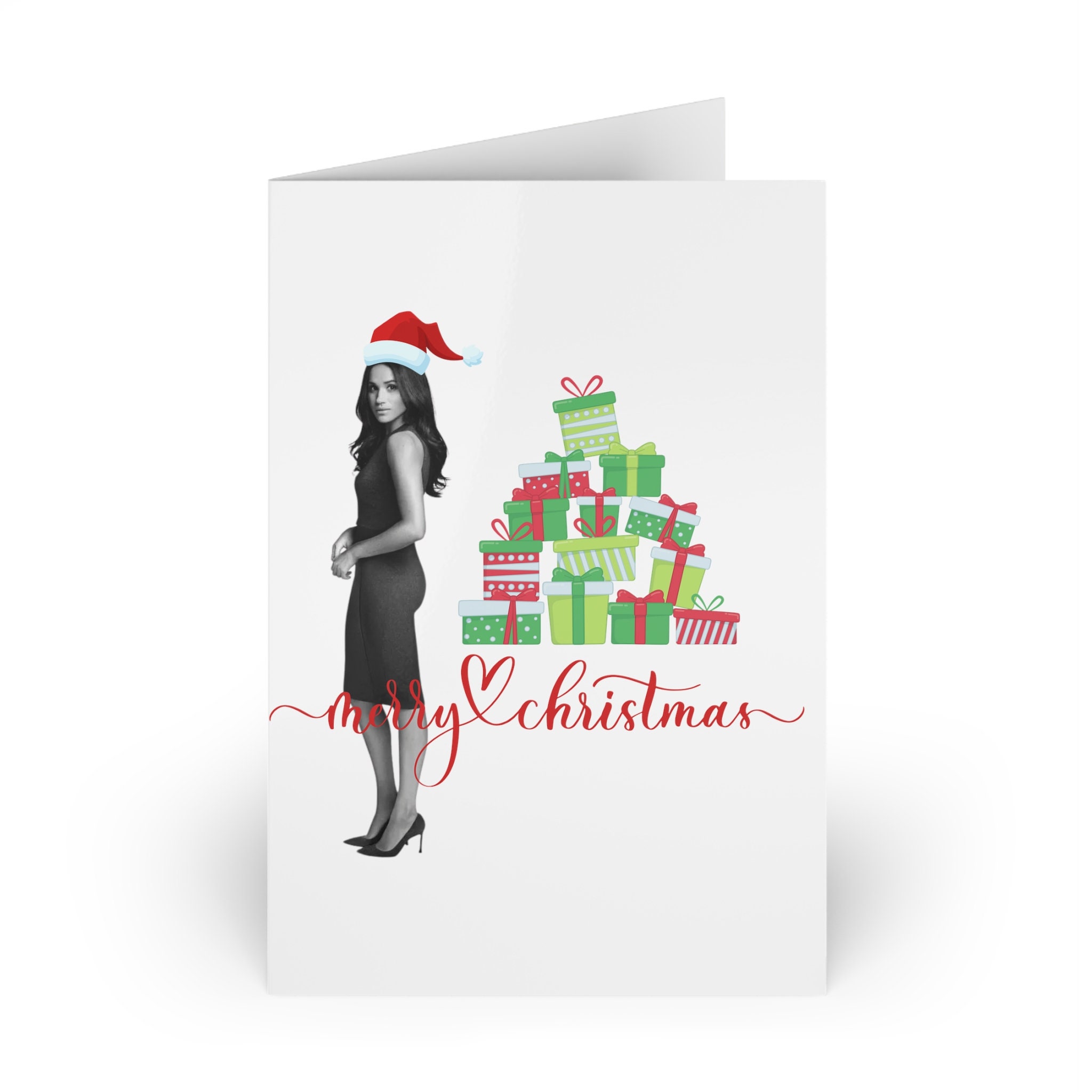Megan Markel Harvey Specter Suits Merry Christmas Greeting Etsy
