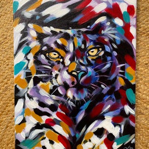 Eyes of light - painting