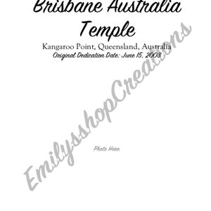 Brisbane Australia Temple