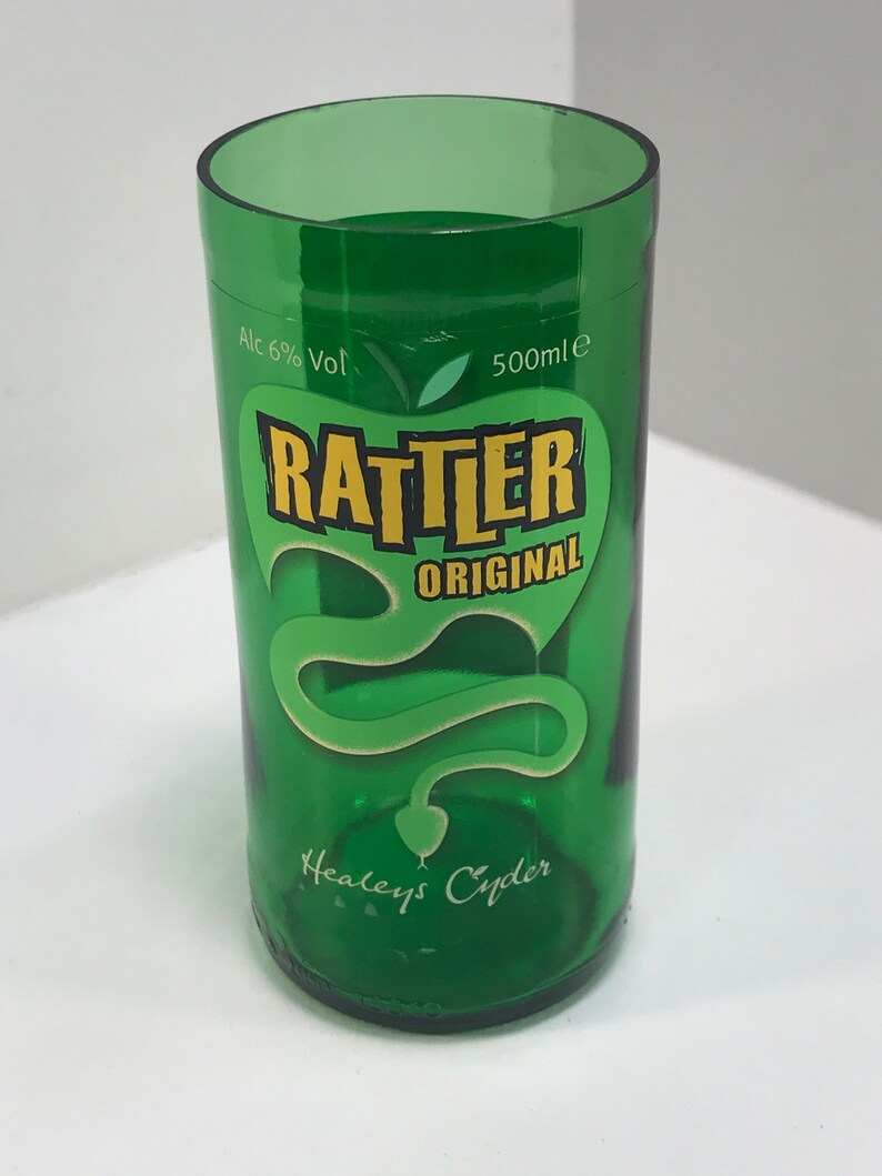 Handmade Rattler cider glasses with matching shot glass Etsy