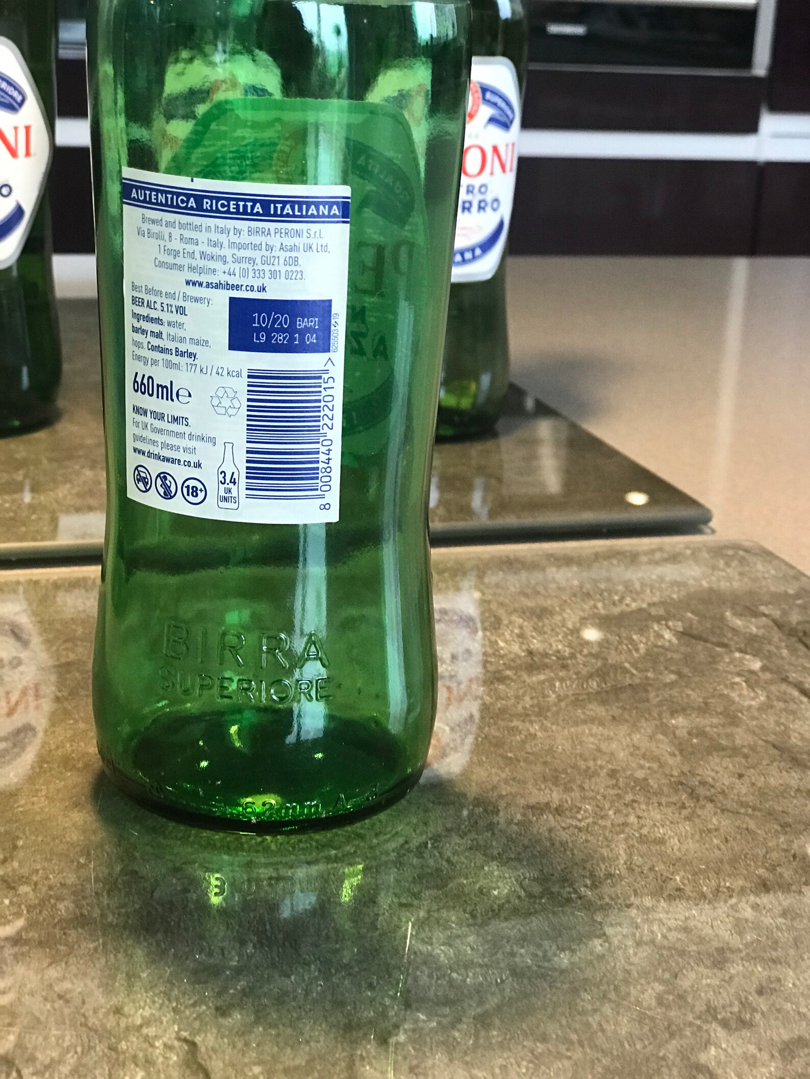 Peroni Beer Glasses Etsy