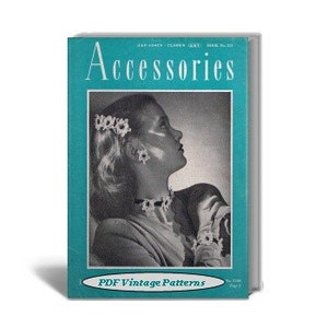 Accessories to Crochet, Coats & Clark Book No.221