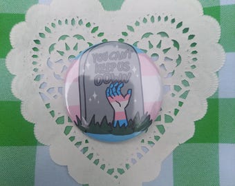 Long Live Trans pin button