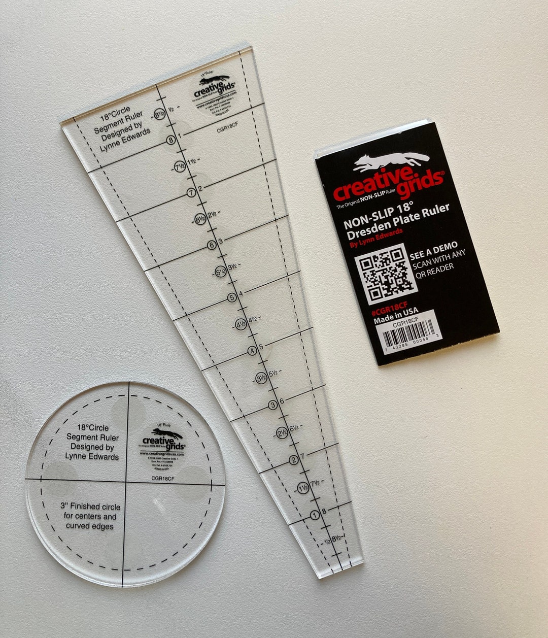 18 Degree Dresden Wedge Ruler - Etsy