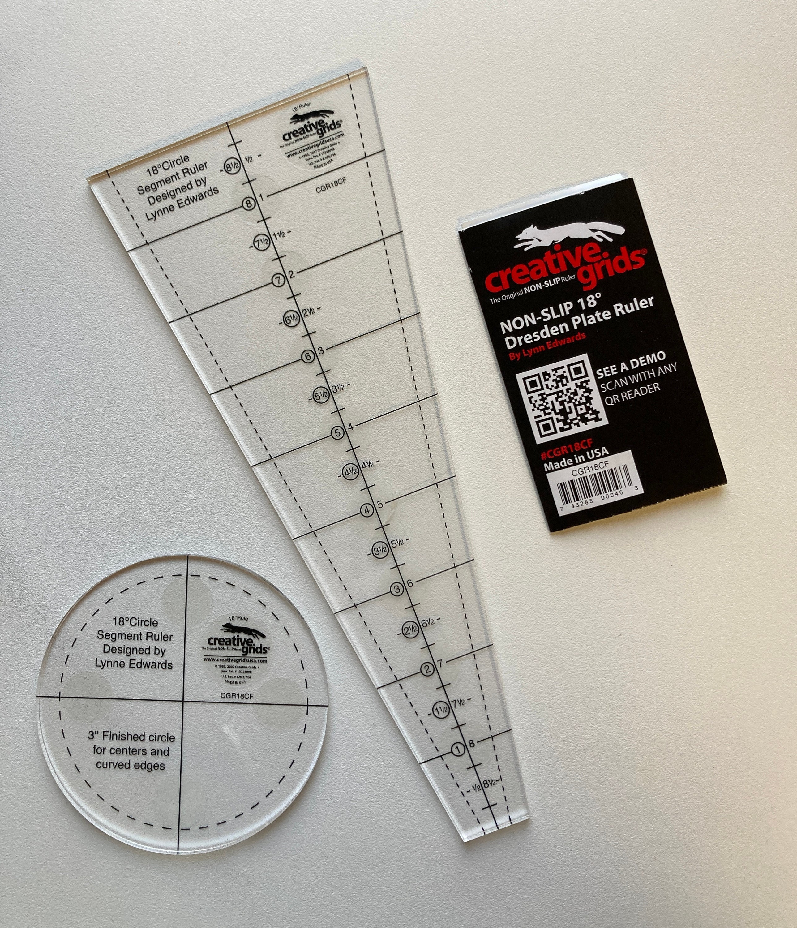 18 Degree Dresden Wedge Ruler - Etsy