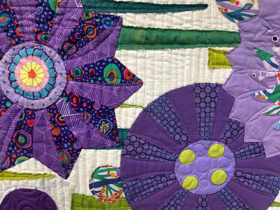 Quilt Spring Time Dresden Springtime Quilt Pattern - Etsy