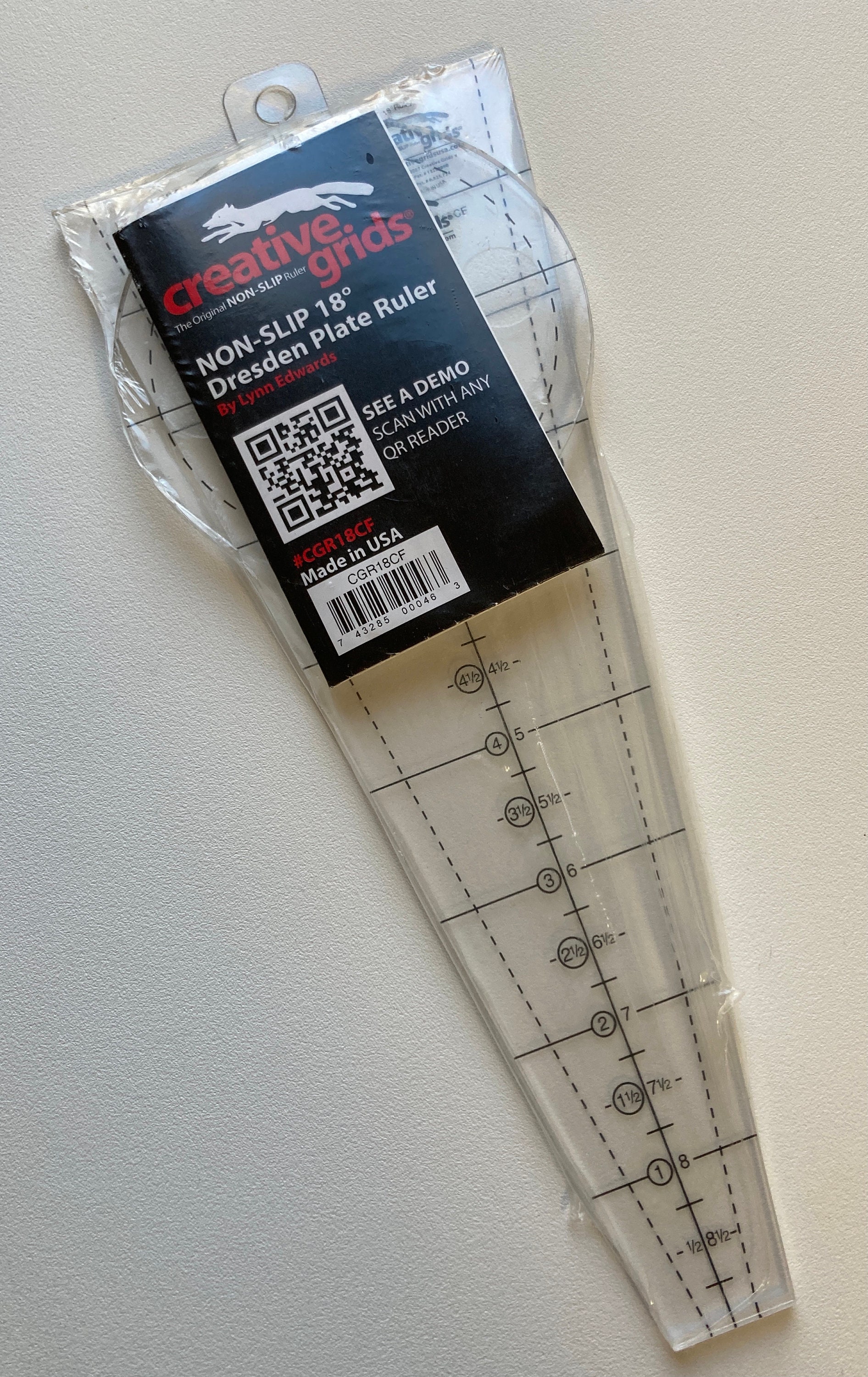 18 Degree Dresden Wedge Ruler - Etsy