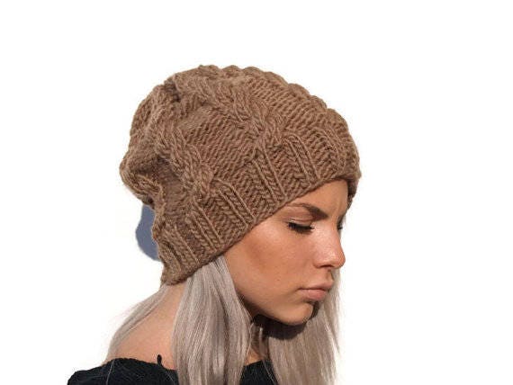 camel winter hat