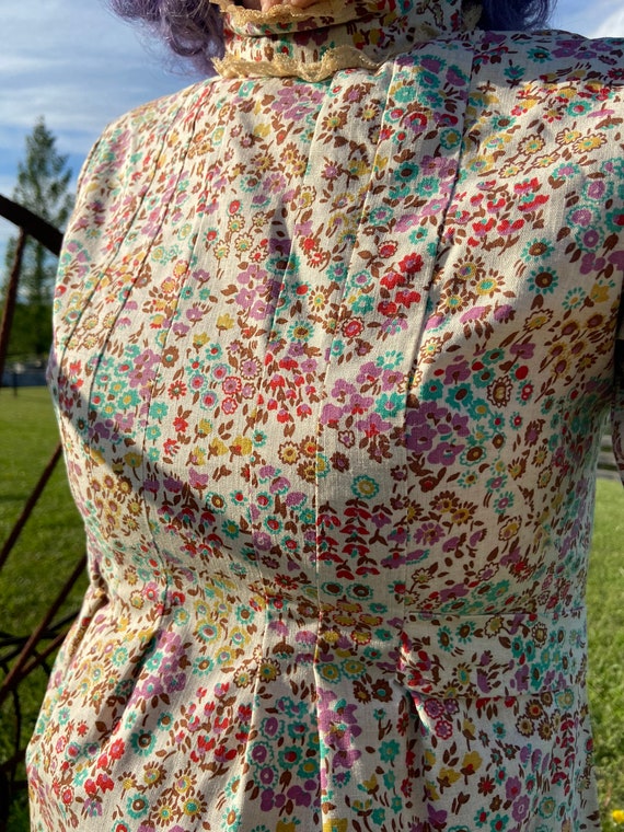 Vintage 1960s 1970s gunne sax style handmade prairie … - Gem