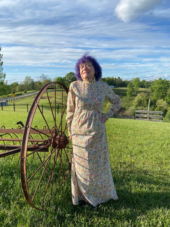 Vintage 1960s 1970s gunne sax style handmade prairie … - Gem