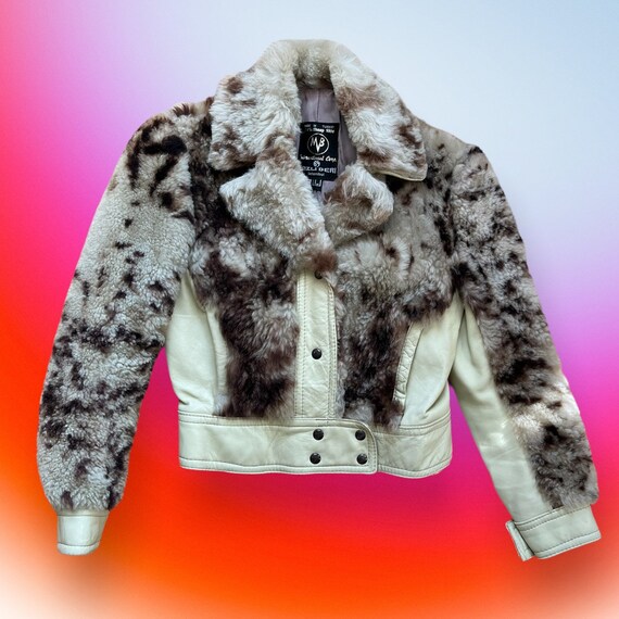 Fuzzy top sheep jacket
