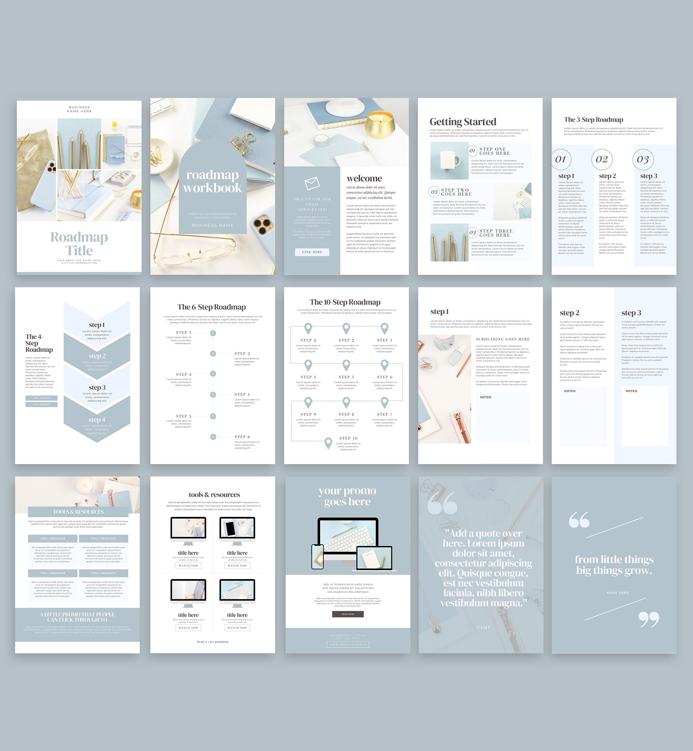  Canva Roadmap Template 