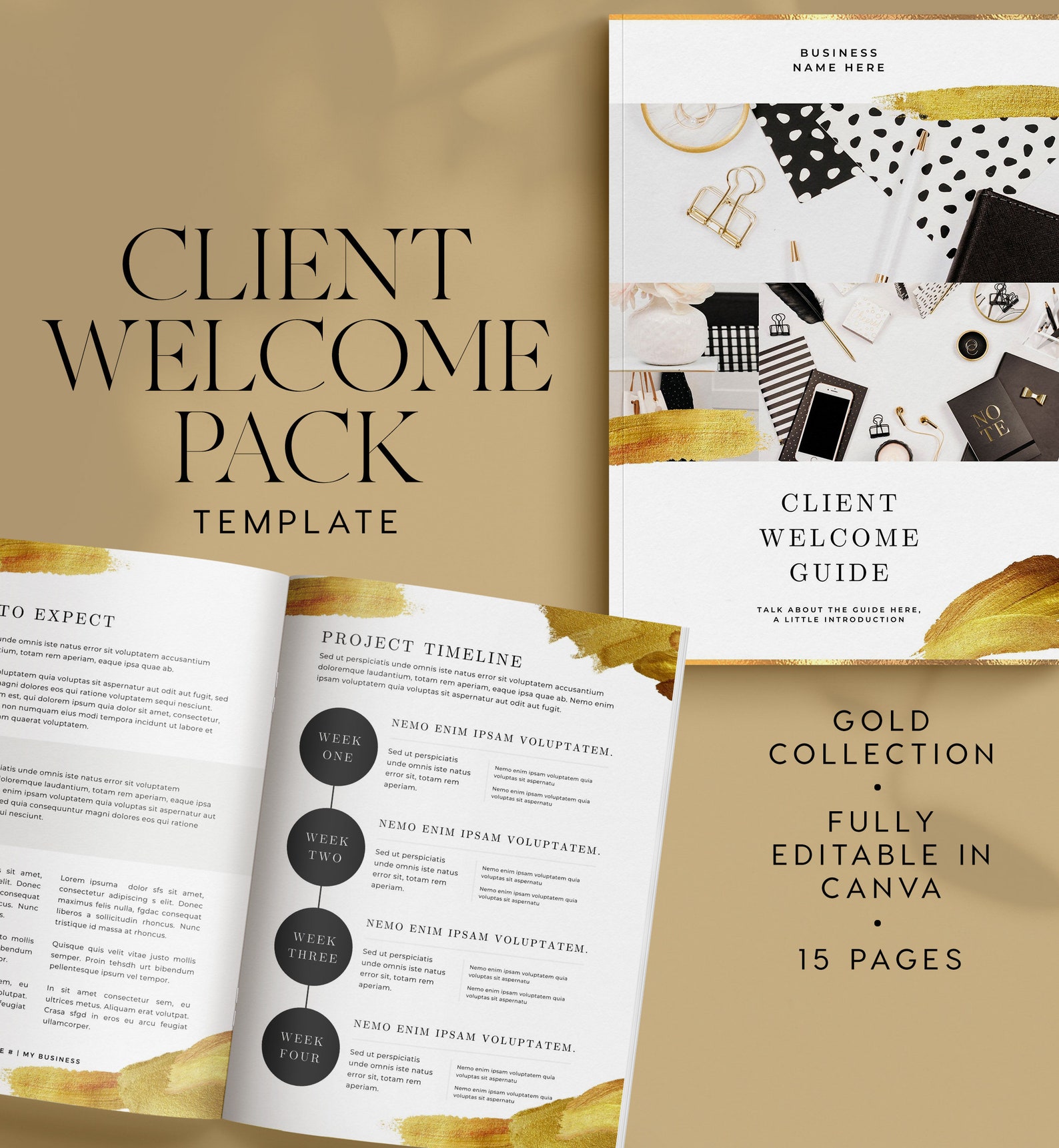 Client Pack Template INSTANT DOWNLOAD Editable Etsy Client Pack Template INSTANT DOWNLOAD Editable Etsy