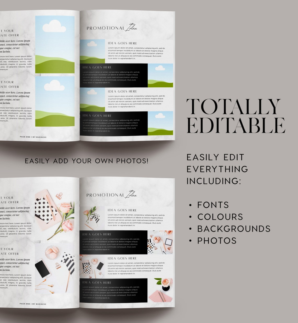 Affiliate template Canva INSTANT DOWNLOAD Canva e-book | Etsy