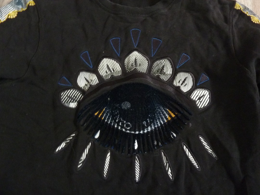 Kenzo eye jumper black discount
