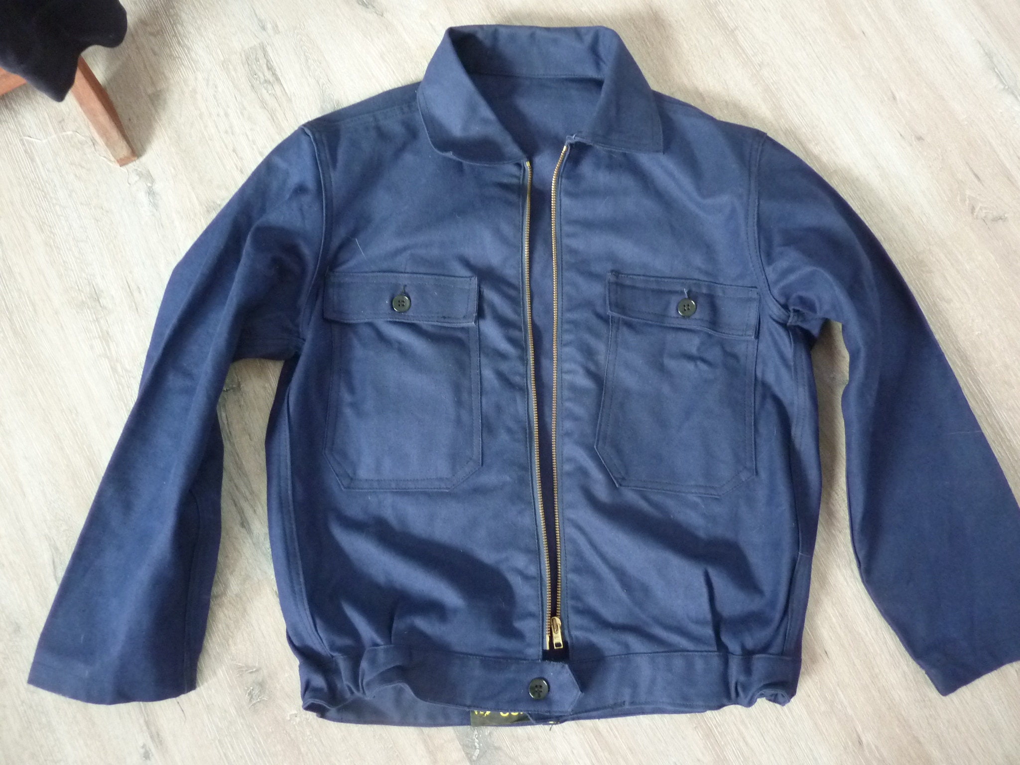 Vintage Cyclist Jacket French - Etsy