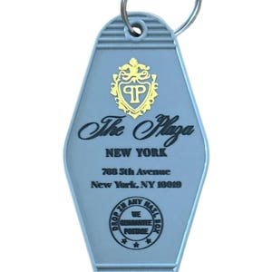 Classic New York City Hotel Key Tag – Timeless Elegance