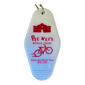 PEE WEE PLAYHOUSE inspired keytag