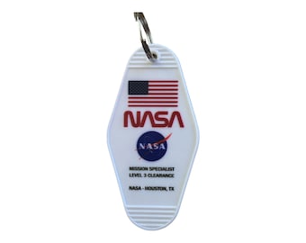 Galactic Explorer Key Tag: Inspired by NASA's Legacy