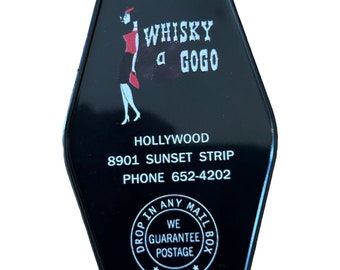 MWhiskey a go-go inspired key tag