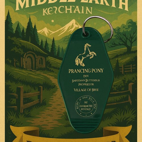 Fantasy Tavern Inn Keytag