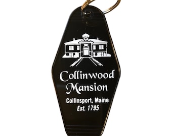 DARK SHADOWS inspired Collinwood Mansion Keytag