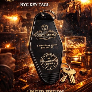 John Wick Keychain - Etsy