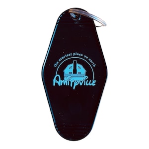 Amityville horror inspired keytag.