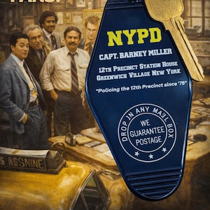 Precinct Nostalgie: Sitcom Cop Vermächtnis Schlüsselbegleiter
