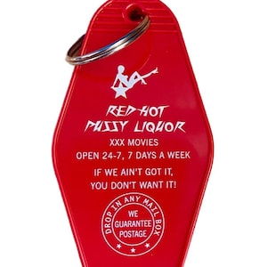 Red Hot inspired keytag