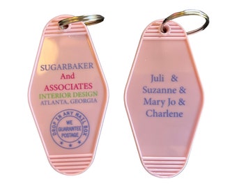 Designing Women Tribute Charm: Southern Style Key Tag